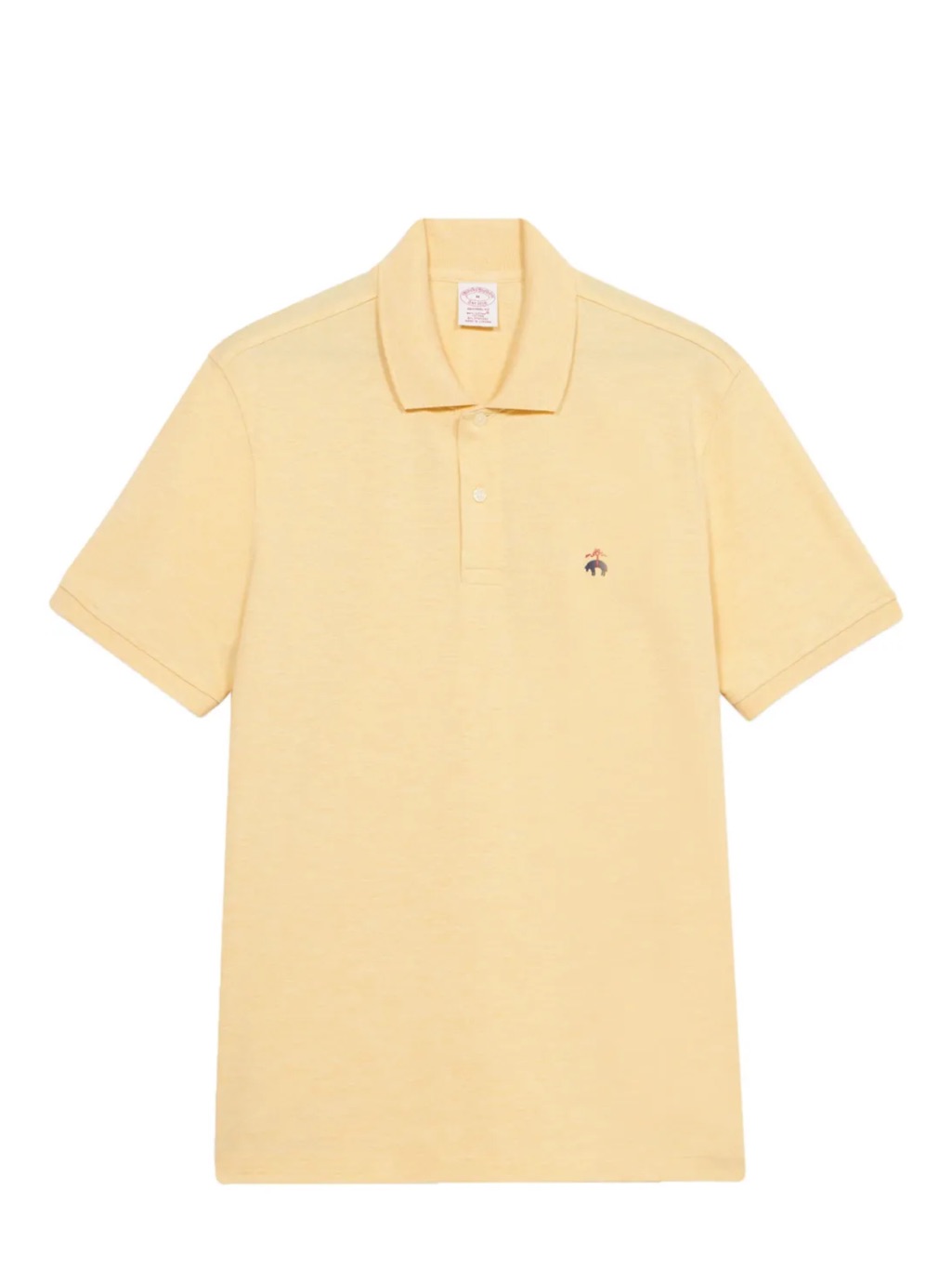 Brooks Brothers Light Yellow Polo Shirt